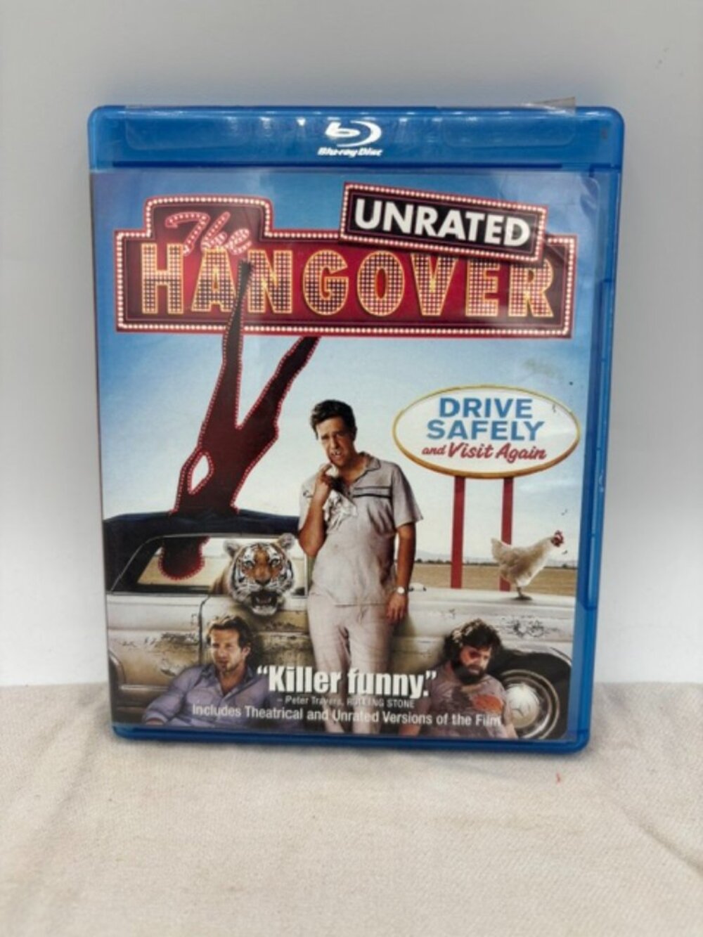 Blu-Ray The hangover Unrated 2009 DVD.